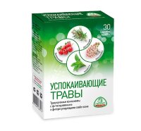 Успокаивающие травы уменьшают возбудимость, утомляемость, укрепляют сон, 30шт