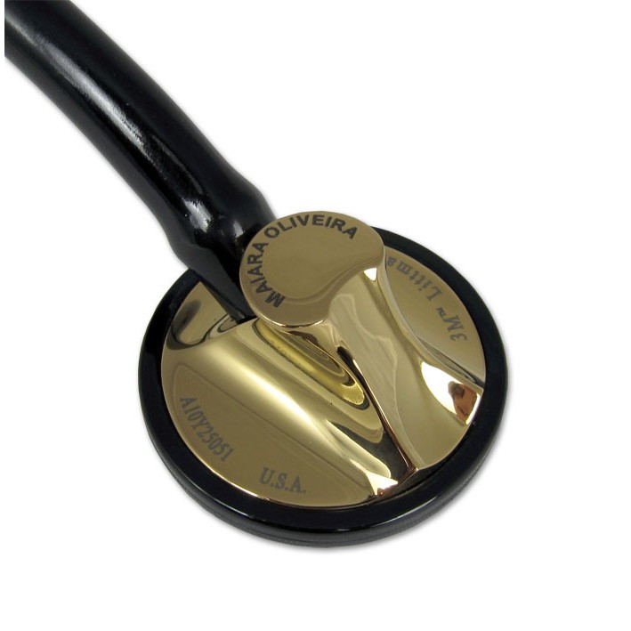 Стетоскоп Littmann Master Cardiology односторонний с черной трубкой, 69см, 2175