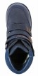 Ботинки для мальчиков Сурсил-Орто ортопедические демисезонные кожаные с уплотненным задником на липучках, синие, 23-287