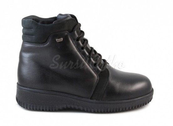 Ботинки Сурсил-Орто женские ортопедические зимние полнота 12 цвет черный. 251201