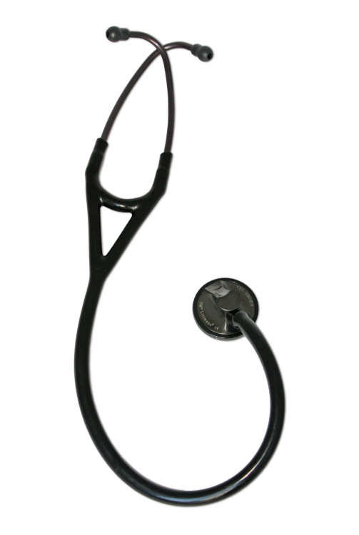 Стетоскоп Littmann Master Cardiology односторонний, черный дымчатая головка 69см, диафрагма 5см, 2176