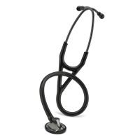 Стетоскоп Littmann Master Cardiology, двухканальная трубка цвет черный, односторонняя головка цвет дымчатый, 69см, 2176