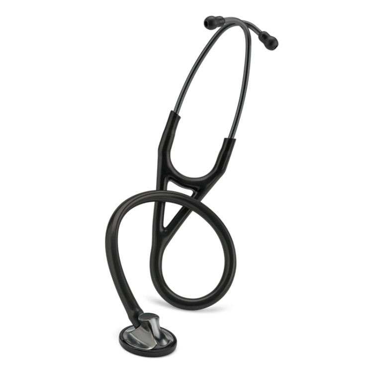 Стетоскоп Littmann Master Cardiology, двухканальная трубка цвет черный, односторонняя головка цвет дымчатый, 69см, 2176