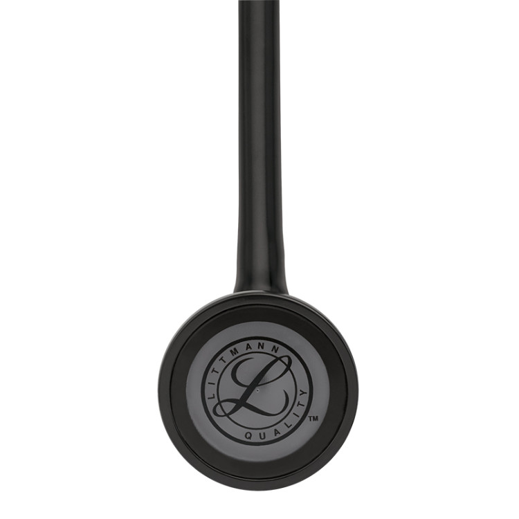 Стетоскоп Littmann Master Cardiology, двухканальная трубка цвет черный, односторонняя головка цвет дымчатый, 69см, 2176