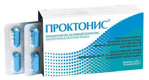 Проктонис нормализует работу ЖКТ, облегчает боли при геморрое, устраняет метеоризм, 0,27г, 60шт
