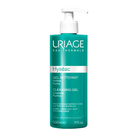 Гель для лица Hyseac Uriage (Урьяж Исеак) очищающий, помпа 500мл, U06098