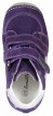 Полуботинки ортопедические Сурсил-Орто для девочек из кожи с уплотненным задником на липучках, фиолетового цвета, 75-014