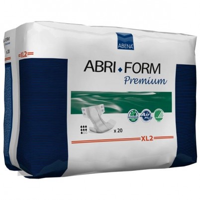 Подгузники для взрослых Abri - Form Premium XL2, быстро впитывают, дышащий, премиум качество, 110 - 170 см, 20 шт, 43069