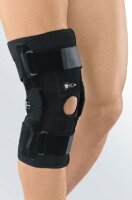 Ортез на колено protect.St pro medi укороченный шарнирный при нестабильности коленного сустава, черный, P7680