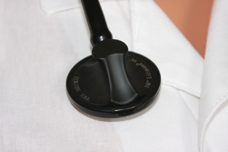 Стетоскоп Littmann Master Cardiology односторонний с черной трубкой, 69см, 2161