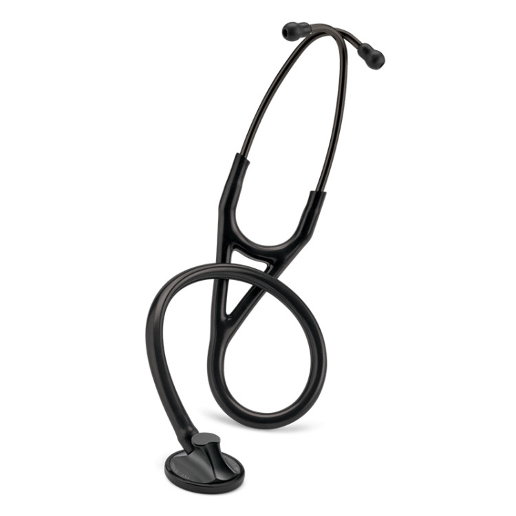 Стетоскоп Littmann Master Cardiology, двухканальная трубка цвет черный, односторонняя головка цвет черный, 69см, 2161