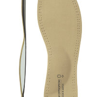 Стельки ультратонкие Luomma подходит для всех типов обуви, покрытие из натуральной кожи, Lum 100/2, 36 размер