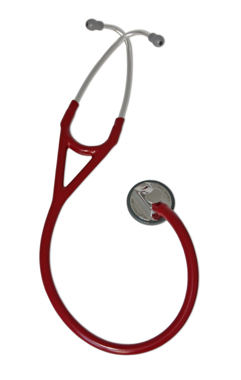 Стетоскоп Littmann Master Cardiology односторонний, бордовая трубка 68см, диафрагма 5см, 2163