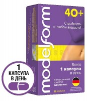 Модельформ 40 для снижения массы тела, регулирование аппетита, общеукрепляющее действие, 30шт