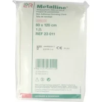Повязка Metalline (Металлине) металлизированная стерильная  размером 80х120см, 23011