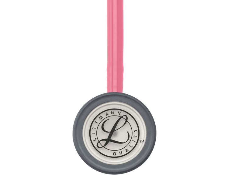 Стетоскоп Littmann Classic III с двусторонней головкой высокой чувствительности, трубка розовая с перламутром, 69см, 5633