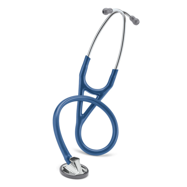 Стетоскоп Littmann Master Cardiology, двухканальная трубка цвет синий, односторонняя головка цвет зеркальный, 69см, 2164