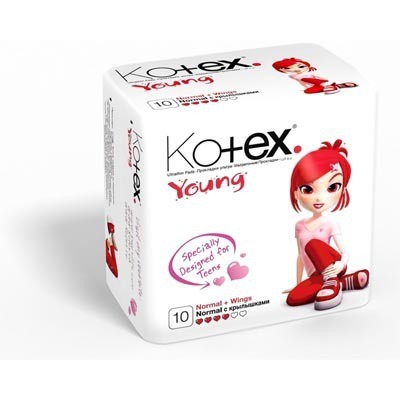 Прокладки для девочек - подростков Контекс / Kotex Young утолщенный ...