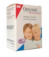 Глазные повязки 3M Opticlude клеящиеся для детей до 4х лет неэластичные из мягкого материала 5,7х 8см бежевые, 1539 M Maxi