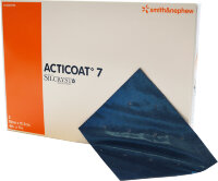 Повязка Acticoat 7 абсорбирующая антимикробная с серебром, эффективна 7 дней, стерильная, 10х12.5см, 5шт, 66000796