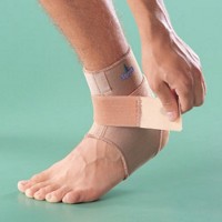 Бандаж на голеностопный сустав OPPO Medical укороченный для легкой фиксации и профилактики травм, 1009