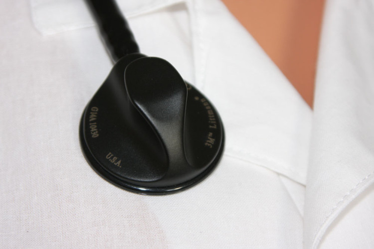 Стетоскоп Littmann Master Classic II односторонний с черной трубкой, 69см, 2141