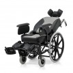 Кресло–коляска Armed FS204BJQ инвалидное с регулировкой наклона спинки, оснащена ручным тормозом, нагрузка до 125кг
