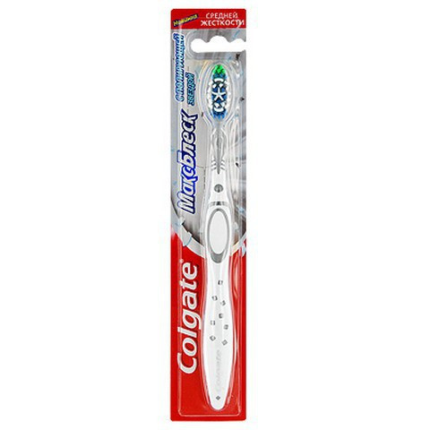 Colgate Зубная щетка Макс Блеск средняя