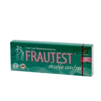 Тест полоска для определения беременности Frau test, гигиеничный, чувствительный, время результата 5мин, 2шт в упаковке