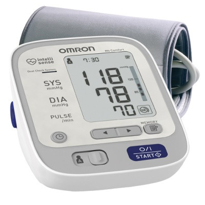 Тонометр Omron M6 Comfort автоматический память для 2х пользователей по 100 измерений, супер манжета и адаптер