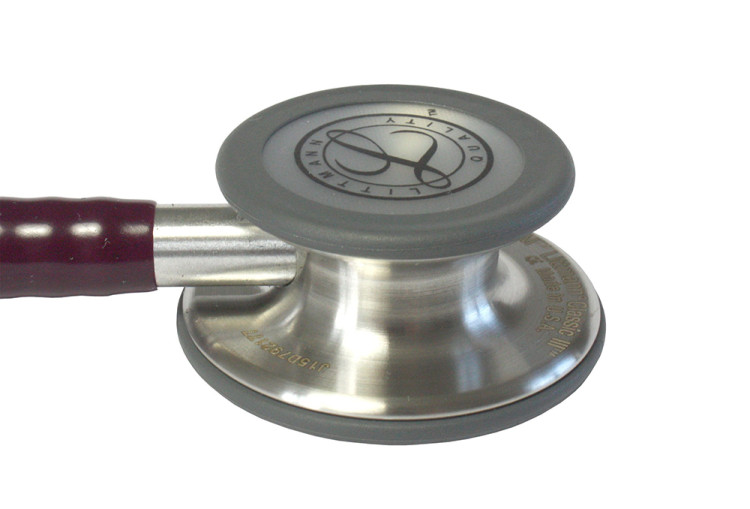 Стетоскоп Littmann Classic III с двусторонней головкой высокой чувствительности и трубкой сливового цвета 69см, 5831
