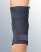 Ортез коленный Stabimed Pro полужесткий шарнирный с застёжками на липучках, унисекс серый, G080-04/03