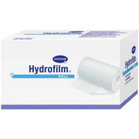Пластырь Hydrofilm roll (Гидрофилм ролл) для фиксации повязок прозрачный водонепроницаемый размером 10см x10м, 685792