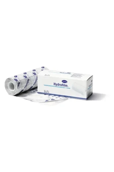 Пластырь Hydrofilm roll (Гидрофилм ролл) для фиксации повязок прозрачный водонепроницаемый размером 10см x10м, 685792