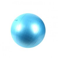 Гимнастический мяч Orto для детей улучшает тонус и увеличивает силу мышц с системой антиразрыв, цвет синий, Bodyboll65