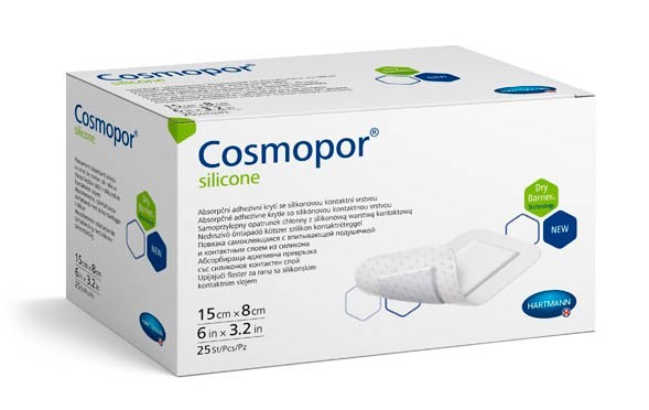 Cosmopor® silicone/ Кocмoпop силикон, 15х8см, 25 шт.