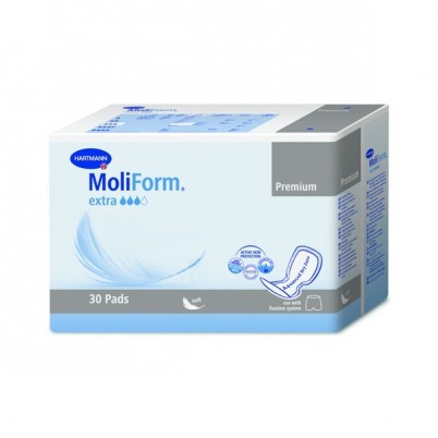 Прокладки MoliForm Premium extra (МолиФорм Премиум экстра) урологические анатомические, 69х36см, 30шт, 168319