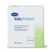 Простыни защитные Vala Protect basic (Вала Протект бэсик) для покрытия кроватей и колясок, 80х210см, 100шт, 992229