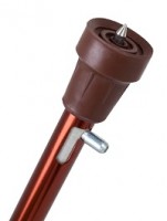 Насадка для костылей B-Well WR-411, износостойкий материал, диаметр 19 мм, цвет коричневый, WR-411_nasadka