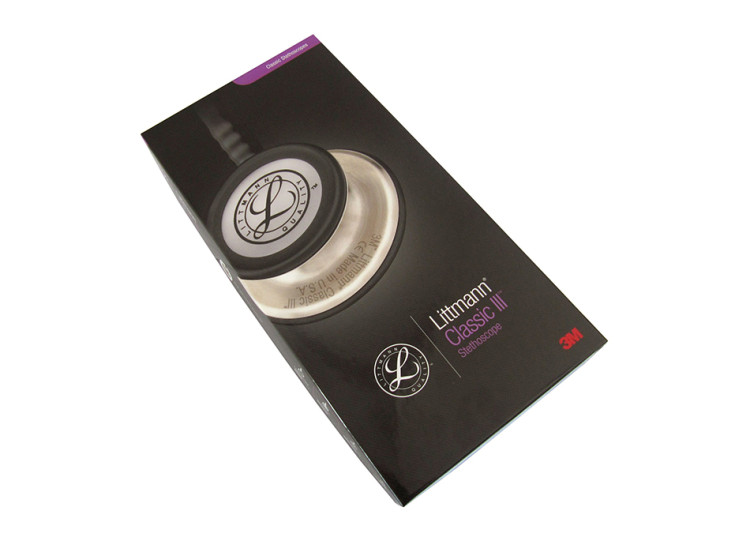Стетоскоп Littmann Classic III двусторонняя головка с радужным напылением и трубкой цвета морской волны 69см, 5807