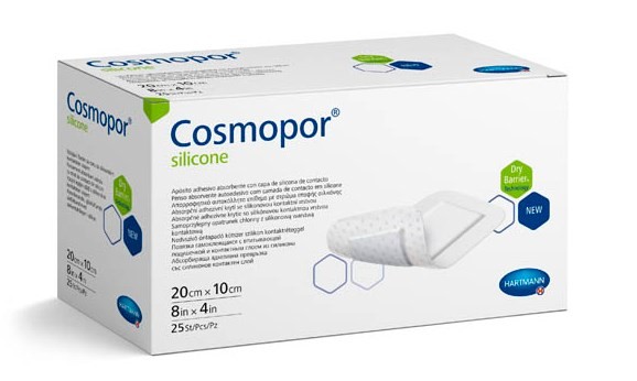 Cosmopor® silicone/ Кocмoпop силикон, 20х10см, 25 шт.
