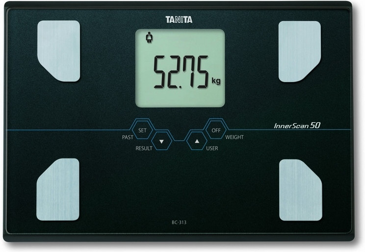 Весы Tanita BC-313 компактные тонкие анализаторы состава тела с сенсорными кнопками, до 150кг