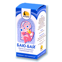 Капли Баю-байкак успокаивающее средство для детей с натуральными экстрактами облегчает засыпание, 50мл