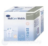 Трусы MoliCare Mobile (МолиКар мобайл) при недержании впитывающие 3 капли, размер S (бедра 60-90см), 14шт, 915831