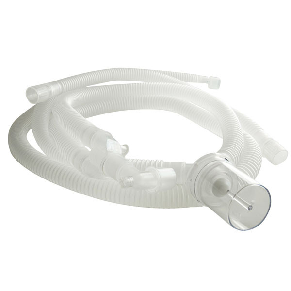 Контур дыхательный ИВЛ Alba Healthcare для взрослых 22мм х1.6м с 2-мя влагосборниками, лимб 0.8м, FS75016E Контур дыхательный ИВЛ Alba Healthcare для взрослых 22мм х1.6м с 2-мя влагосборниками, лимб 0.8м, FS75016E