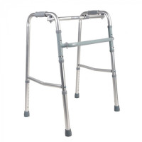 Ходунки складные однокнопочные Ergoforce, регулируемая высота 75,5-93,5 см, E 2221 (E 0002)