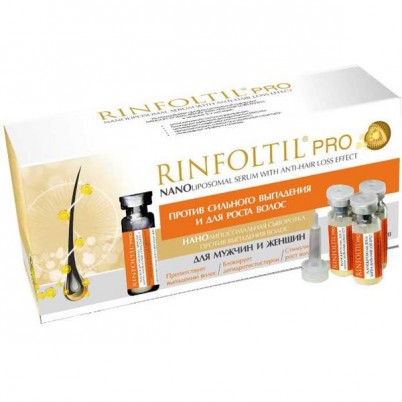 Ринфолтил сыворотка pro нанолипосомальная против сильного выпадения волос д/женщин и мужчин N30