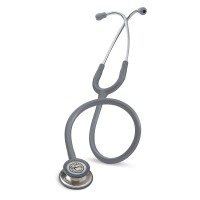 Стетоскоп Littmann Classic III двусторонняя головка с высокой акустической чувствительностью и серой трубкой 69см, 5621