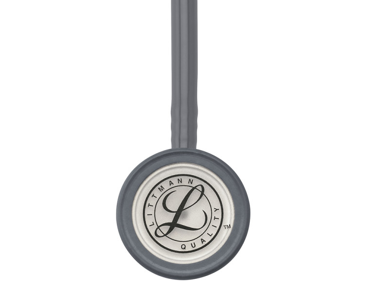 Стетоскоп Littmann Classic III двусторонняя головка с высокой акустической чувствительностью и серой трубкой 69см, 5621