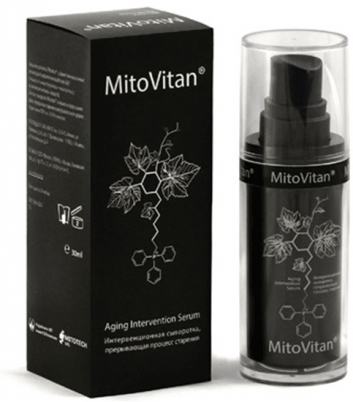 Сыворотка для лица MitoVitan (Митовитан) омолаживающая, против старения, 30мл